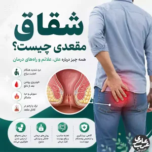 شقاق مقعدی چیست؟ شقاق مقعدی یا فیشر، ترک یا زخم باریکی در پوشش داخلی کانال مقعد است؛ که معمولاً بر اثر یبوست، دفع مدفوع سفت یا فشار زیاد هنگام اجابت مزاج ایجاد میشود.