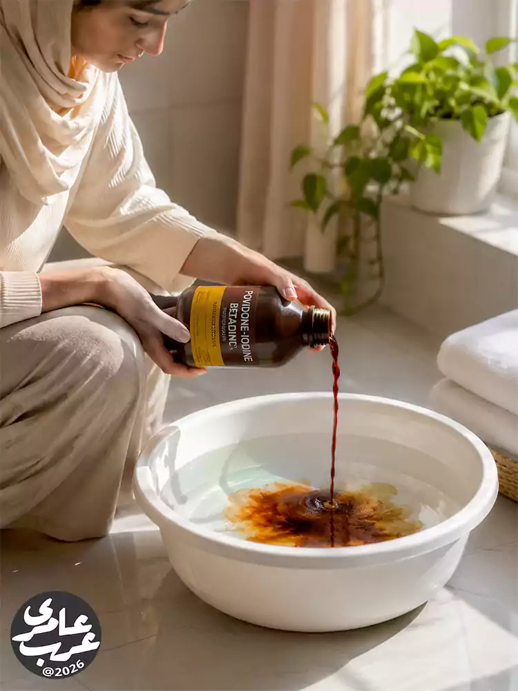 آیا بتادین برای شقاق مناسب است؟